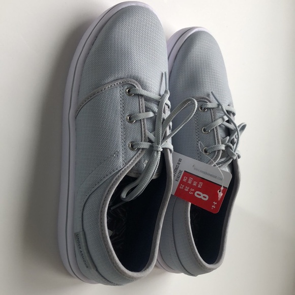Women’s Size 8 Under Armour Mod Gray Street Encounter Sneaker. NWT-tag cut off - Picture 2 of 3